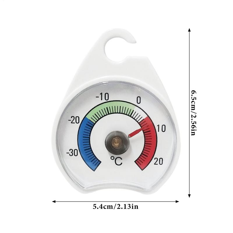 

-30 до 20C Термометр для холодильника Подвесной индикатор температуры морозильника Циферблатный тип Инструмент для измерения температуры холодильника