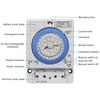 Kitchen Machinery Countdown Timer Electromechanical Indoor Timers Electric Delayed Start Daily