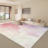 Soft Fluffy Pink Abstract Carpet Living Room Sofa Table Large Area Rugs Bedroom Decoration Lounge Cloakroom Anti-slip Floor Mats