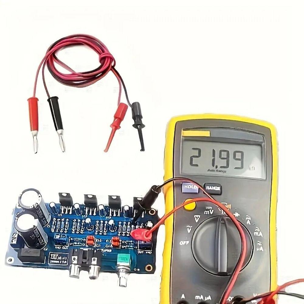 10Pcs Single Test Test Probe Small Crocodile Clip High Quality Test Hook Clip  Electronic Testing