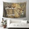 Christian Wall Art Wall Tapestry for Bedroom Aesthetic Christian Gifts for Women Faith Christian Decor Bible Verse Wall Art