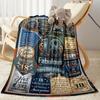 18th Birthday Celebration Quotes Blanket Durable Comfort Great for Seaside Sofa Chair All-Season Use Stylish Decor