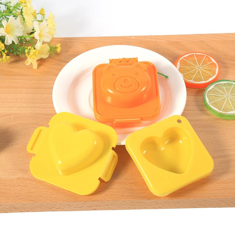 6 Pcs Set Cartoon Eggs Cute Mold Mould Pan Cooking DIY Tools Kitchen Bento Accessories for Kids