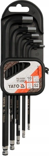 Yato Allen Keys 10 Pcs 0561