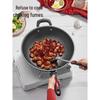COOKER KING 36cm Non-Stick Flat Bottom Wok