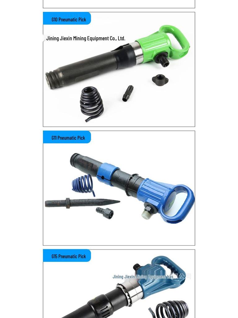Jie Xin G7 Pneumatic Pick: Explosion-Proof Mining Tool for Road and Mountain Breaking