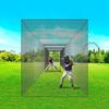 Baseball Batting Netting, Professional Softball Baseball Batting Hitting Training Net, Practice Portable Pitching Cage Net with Door & Carry Bag,