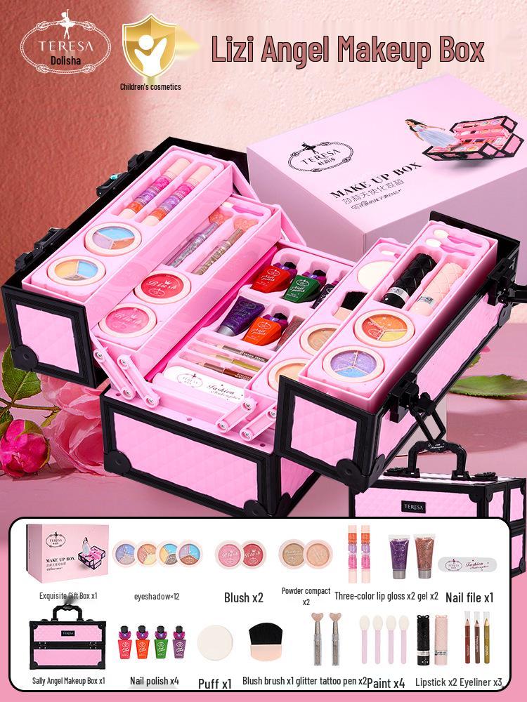 

Набор детской косметики Dollysa Princess - Подарочная коробка для девочек для переодевания