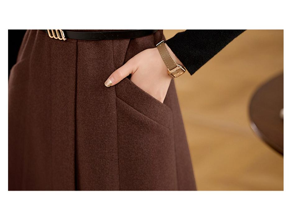 Women's 2025 Early Spring Knitted Vest & Long Dress Set XM235