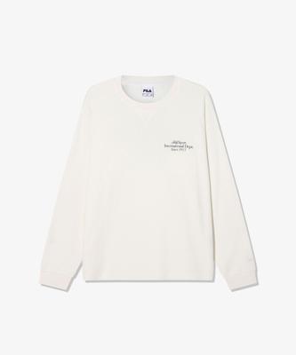 Grafisches Langarm-T-Shirt (Fs263Rl01X003175)