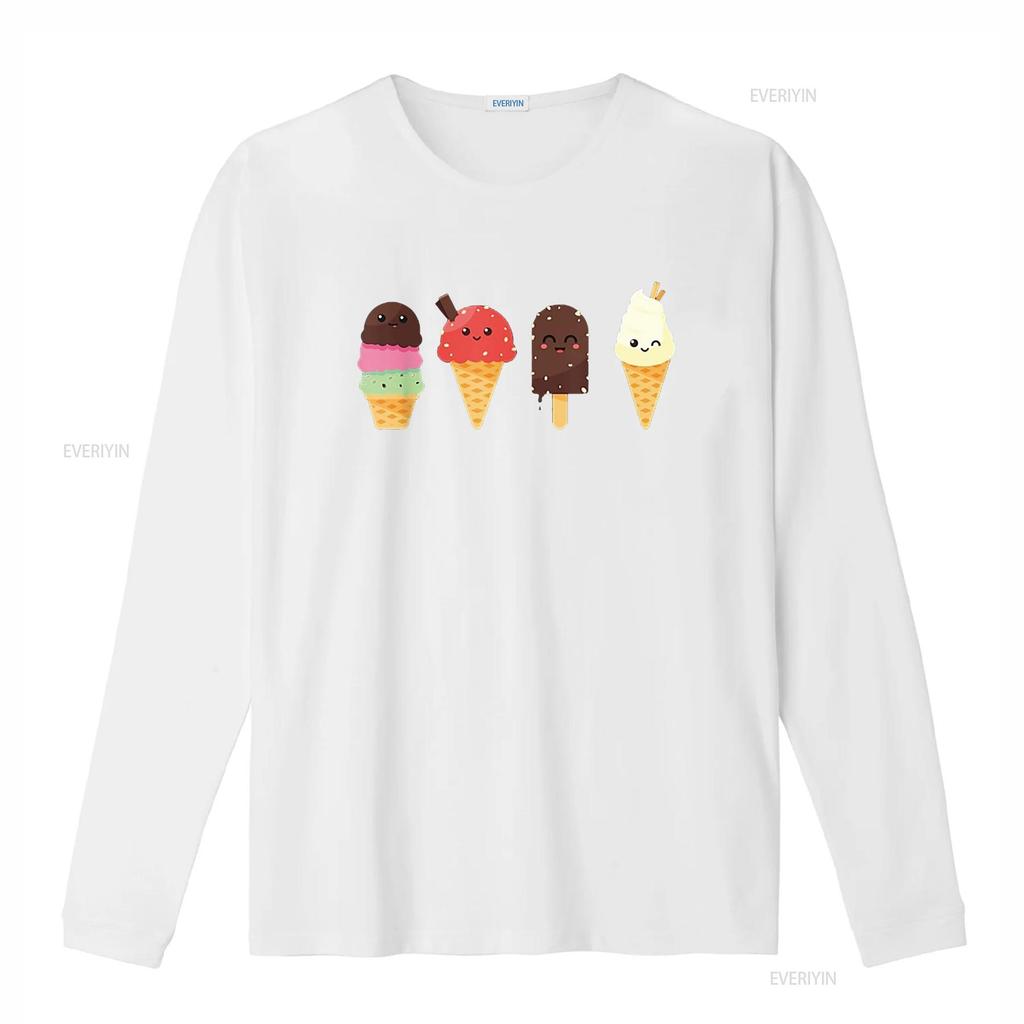 Ice Cream Lover T Shirt for Summer vintage Washed streetwear Versatile graphic Top For Everyday Wear Casual fashion Unisex