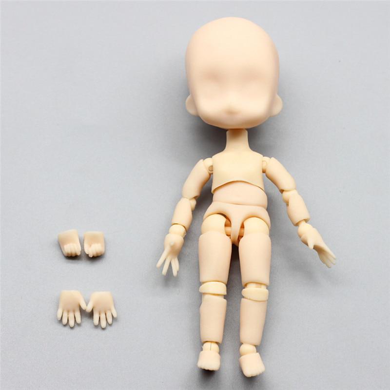 Makeup Doll Hand Feet Head Moveable Vegetarian Garage Kits OB11 Doll Body Baby Doll Models Toy