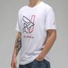 Jordan T Shirts Men's White Crew Neck Moderate Straight Fit CN3585-100