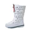 Fashion Zip Snow Boots Women Mid-Calf Winter Shoes For Men  Casual Watarproof Platform Heels Botas