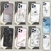 Personalised Marble  Customized Name Phone Case For iPhone 16 15 13 12 Mini 11 14 Pro Max X XR XS MAX Plus Cover Coque