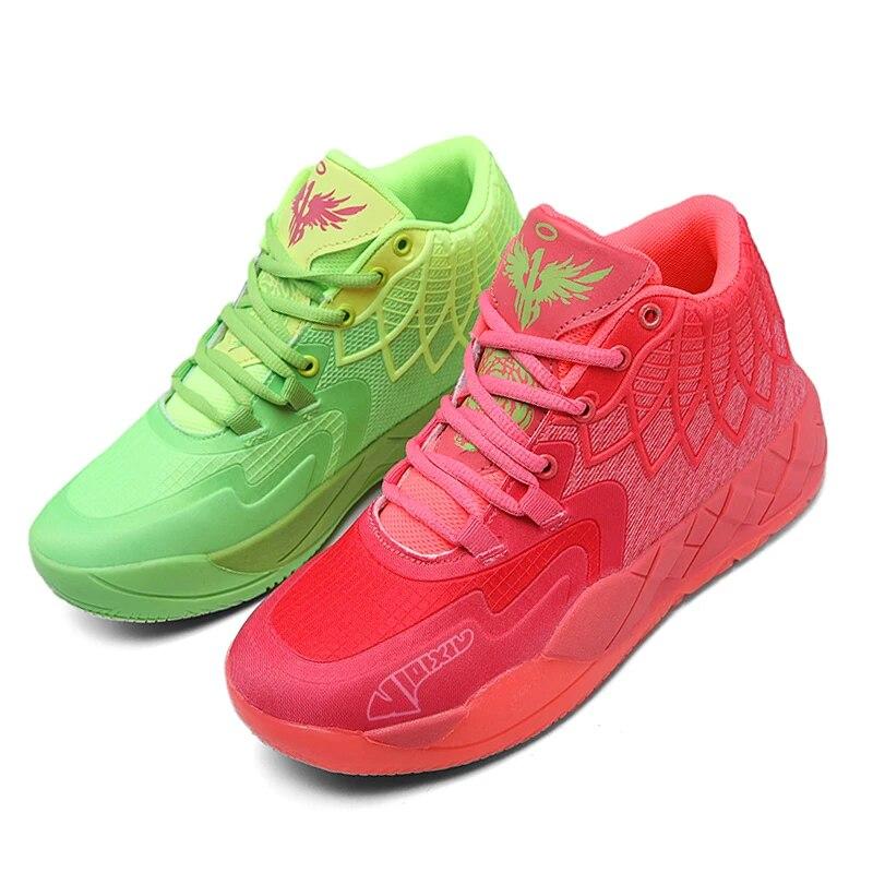 Nové Basketbalové Boty Pro Muže Venkovní Trénink Zapatillas Pánské Vysoce Kvalitní Posilovací Boty Tenis Luxusní Boty Protiskluzové Tenisky