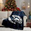 Football Strasbourg Crest Blanket Lightweight Ideal Bedding Blanket Perfect for Travel, Camping, Living Rooms, Offices, Sofas, Fan Christmas gift