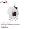 Mini Waist Golf Ball Pouch - PU Leather & Polyester, Portable Storage, Multiple Styles