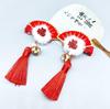 Chinese New Year Hanfu Headdress: Girls' Ancient Style Hair Clip & Flower Hairpin