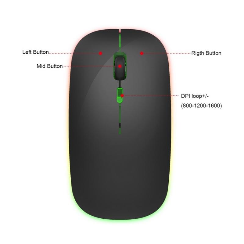 2.4GHz Wireless Mice With USB Receiver Gamer 2000DPI Mouse For Computer PC Laptop