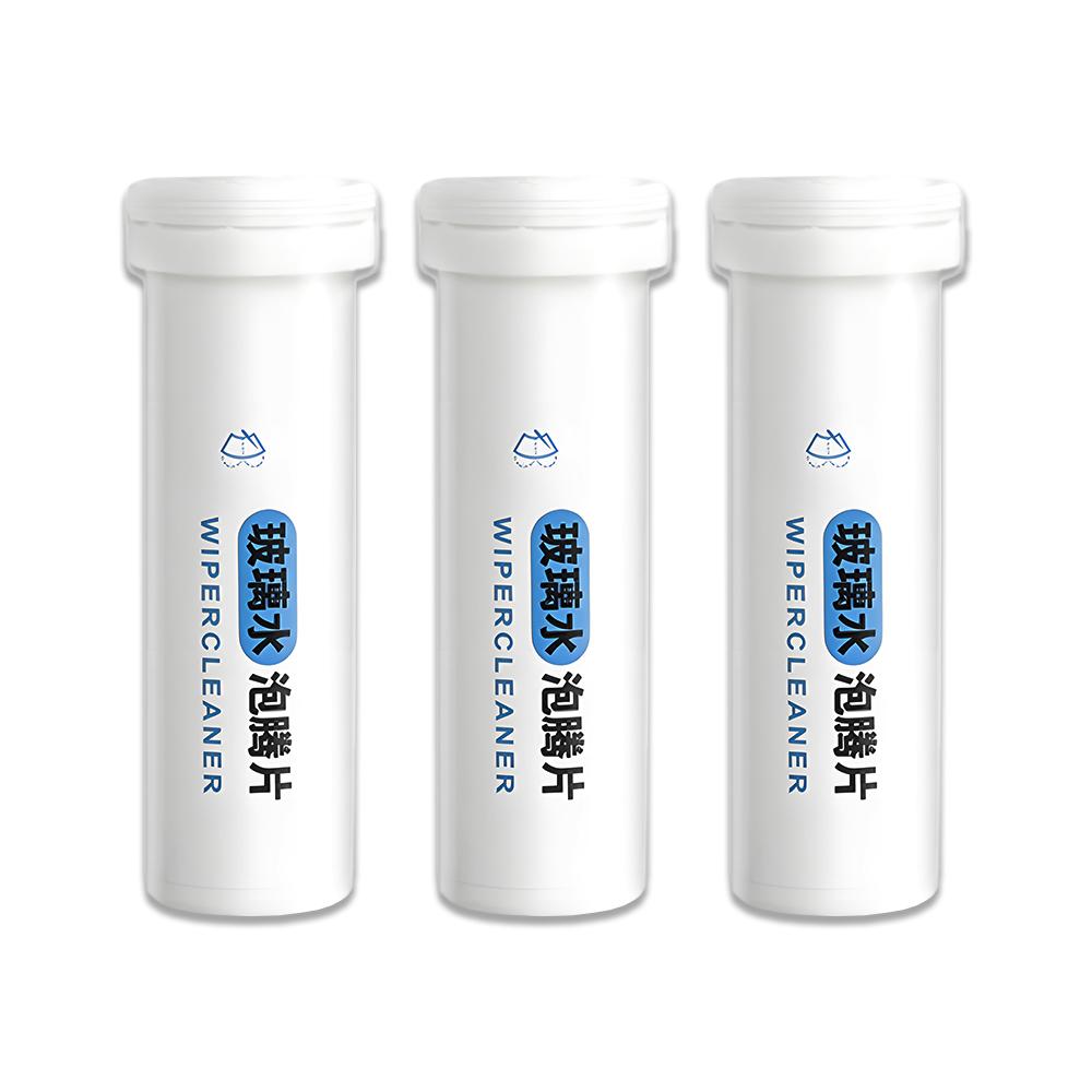 Soluție de curățare a parbrizului mașinii Tablete efervescente Apă de sticlă concentrată solidă Film de degresare auto pentru sticlă Detergent insecticid pentru gume