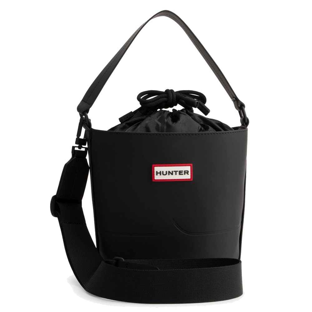 

Hunter UBX3607CPE Original Rubberized Bucket Shoulder Bag, 2-Way, Unisex, Black (E452)