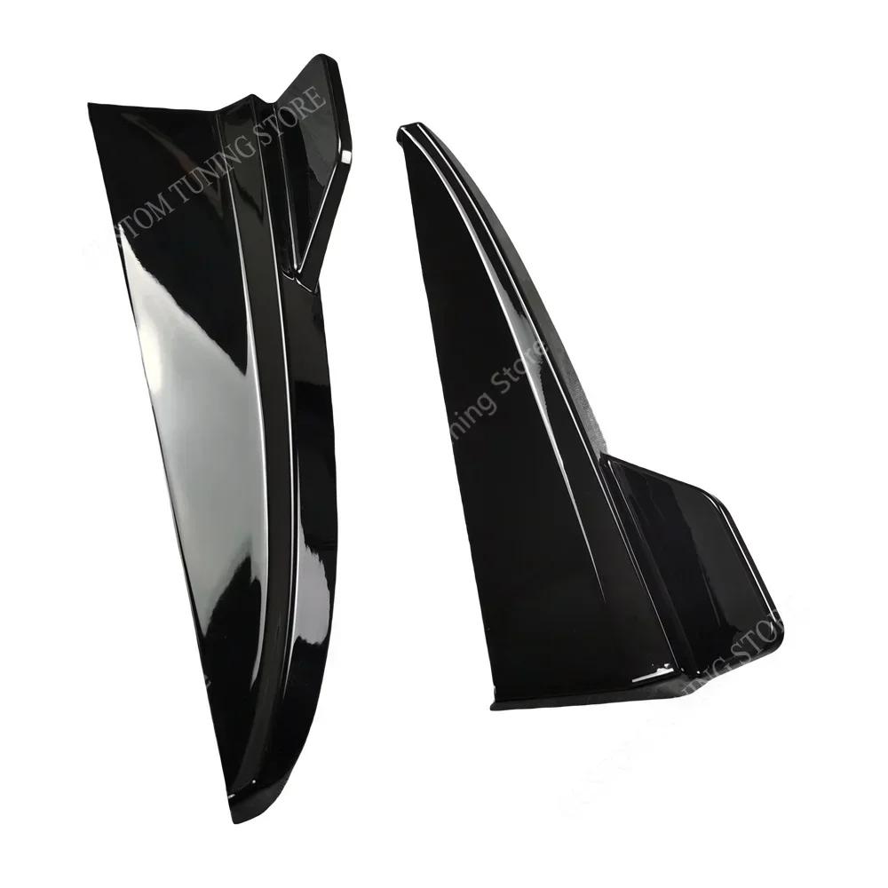 För Mercedes W205 Bakre Stötfångare Sidodelare C-klass C300 C300d C43 C63 AMG Line Bakre Stötfångare Diffusor Sidokjolar Bodykits Tuning