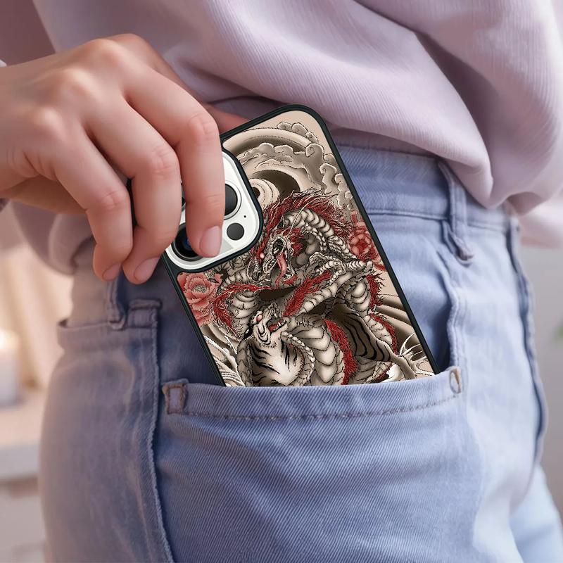 Legendary Chinese Dragon Phone Case For iPhone 17 Air 15 16e 14 13 Pro Max Coque 12 11 Pro Max PLUS Cover