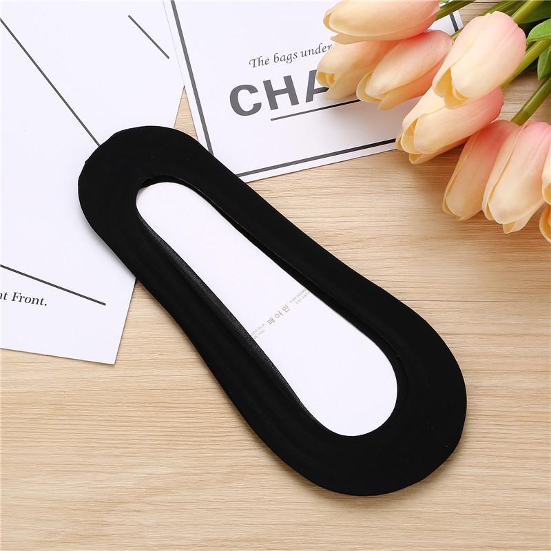 Women's Seamless Ice Silk Non-Slip Ultra-Thin Low-Cut Invisible Summer Socks