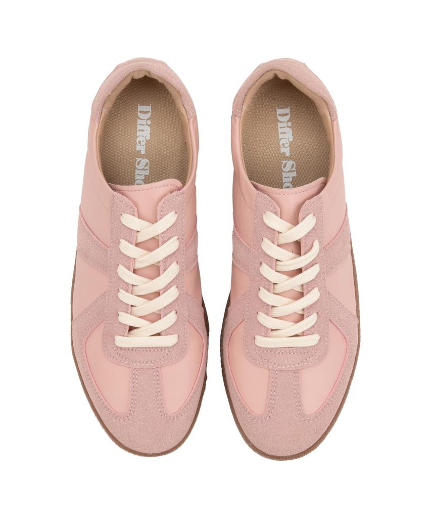 Differshoe Men'S Cuban Sneakers 7Cm [Pink]