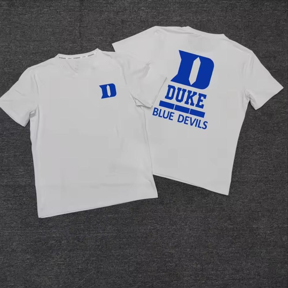 2025 North America Limited Duke North Carolina University Basketball Mens Clothes Men Clothing Short Sleeve Round Neck T-shirt