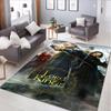 The Lord Of The Rings Carpet Office Decorative Carpet For Living Room Bedroom Door Mat Floor Rug Computer Chair Area Rug