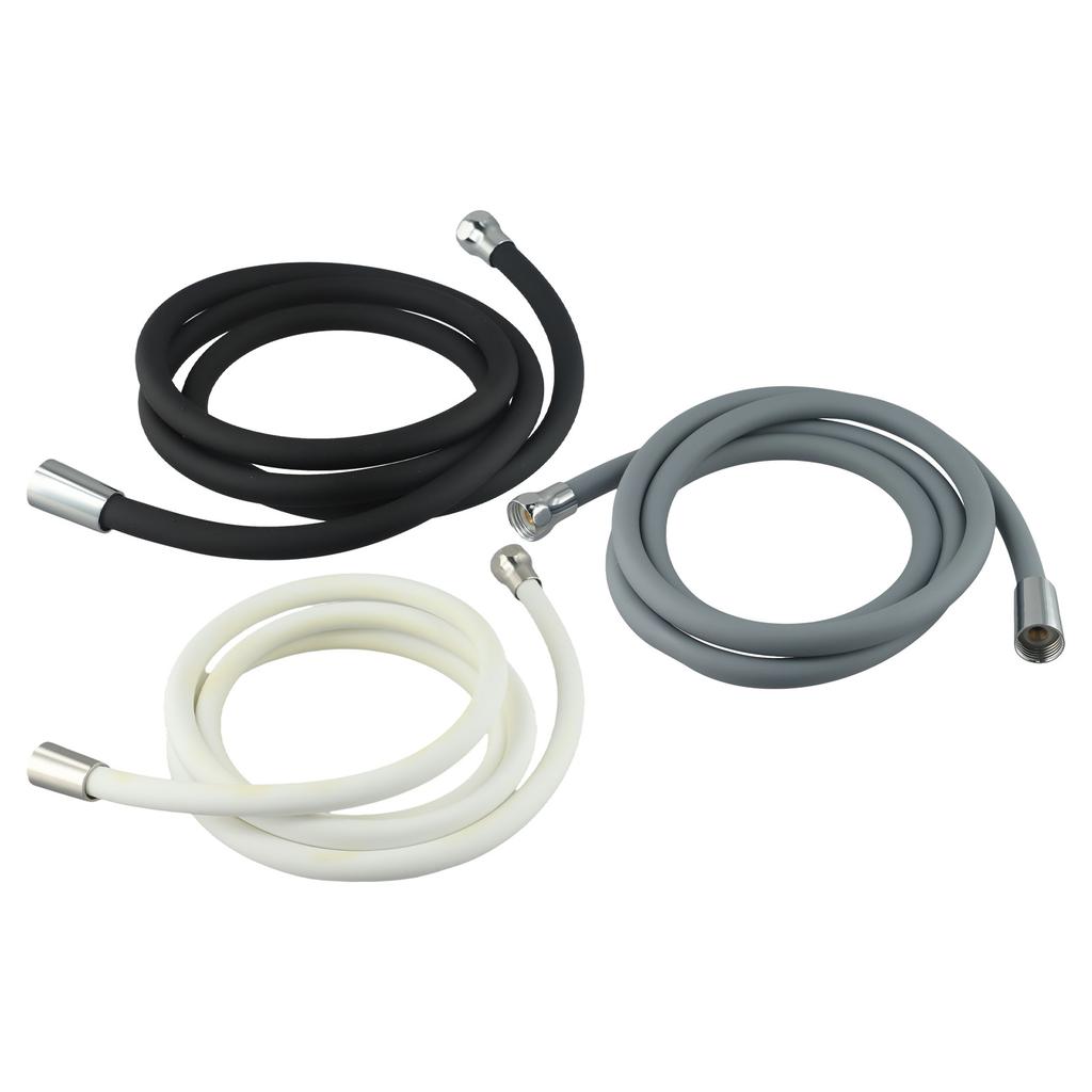 Bathroom Accessories Flexible Latex Tube 2M Shower Hose High Water Pressure Premium Silicone Material For Cleaning Bathroom