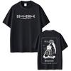Anime Death Note Misa AUnisexe Tshirt Unisexs Women Clothing Cotton Casual Y2K Top Fashion Retro Short Sleeve Tshirts Streetwear