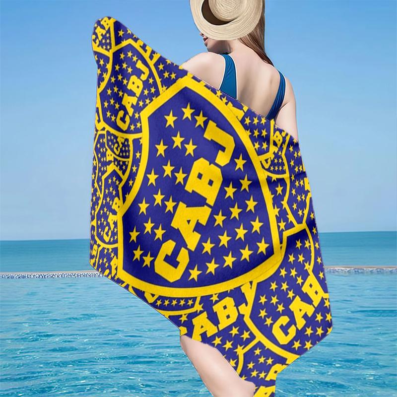 Football Club Emblem Beach Towel, Super Soft Microfiber, Gift for Her/Him, Birthday, for Pool, Beach, Travel, Home Decor Fan gifts