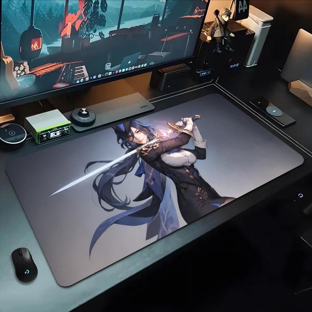 clorinde Mouse Pad 500X1000 mm Large Gaming Mousepad Gamer XL Rubber Otaku Keyboard Pad Laptop Desk Mat