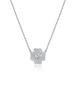Iceball Bloom Pave Necklace