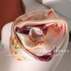 111 mulberry silk silk scarf women's spring and summer new printed small square scarf versatile light luxury thin small scarf scarf scarf