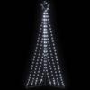 LED Christmas Tree 339 Cold White LEDs 187 Cm