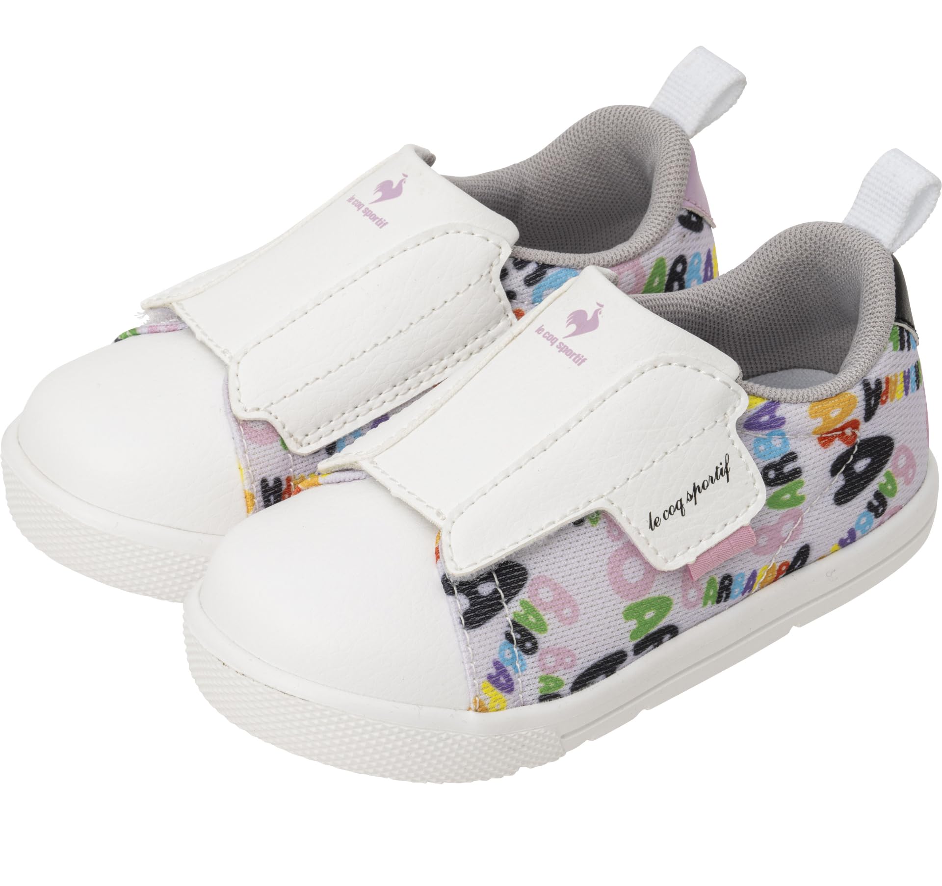 

Кроссовки Coq LA Laurent IIF Family Matching Standard Junior Легкие свободные носки Удобные в носке Barbapapa Collaboration cm [Le Sportif] Детские