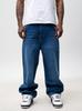 Wide Baggy Jeans Men's Blue Method Sport Laur Pocket L