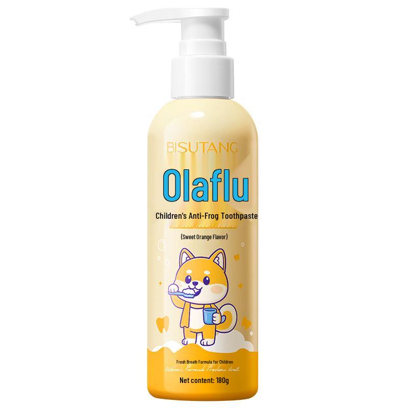 Bisu Tang Orafluor Kids  Anti-Cavity Toothpaste - Gentle Clean & Long-Lasting Protection