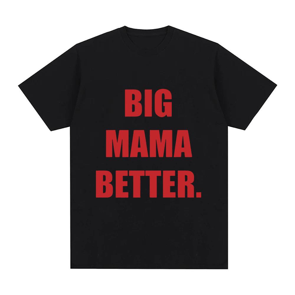 Latto Graphic T-shirt 2026 New Album BIG MAMA Print Tees Streetwear Women Men Casual Tops Summer 100% Cotton Tops XS