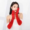 Warm Performance Gloves, Christmas Cosplay/Wedding/Opera Specific, Versatile Decorative Gloves For Dance, Wedding And Photography