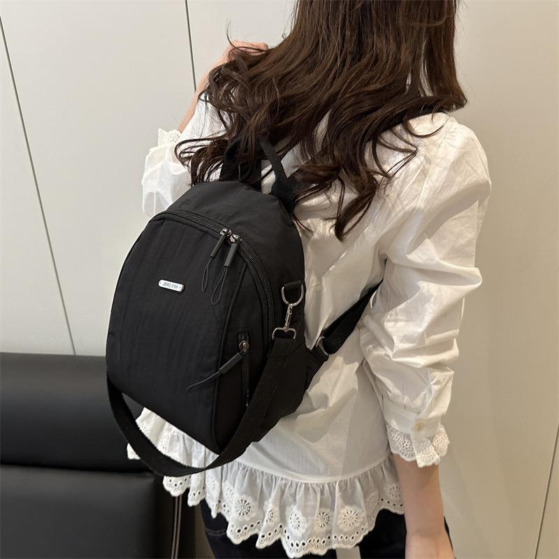 Schoolbag1011 New Fashion School Bag Large Capacity Travel Tide Backpack Women Oblique Span Bag Light Shoulder Bag Wholesale
