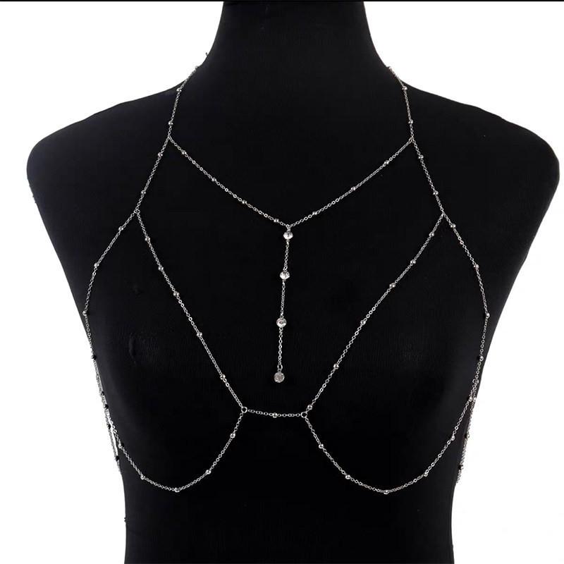Pure Desire Body Chain Sexy Collarbone Back Necklace Bikini Accessory Jewelry