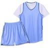 287 Fake Two-Piece Basketball Jersey Set, Adult Men'S And Women'S Printed Jerseys, With Pockets On Both Sides Xs-4Xl