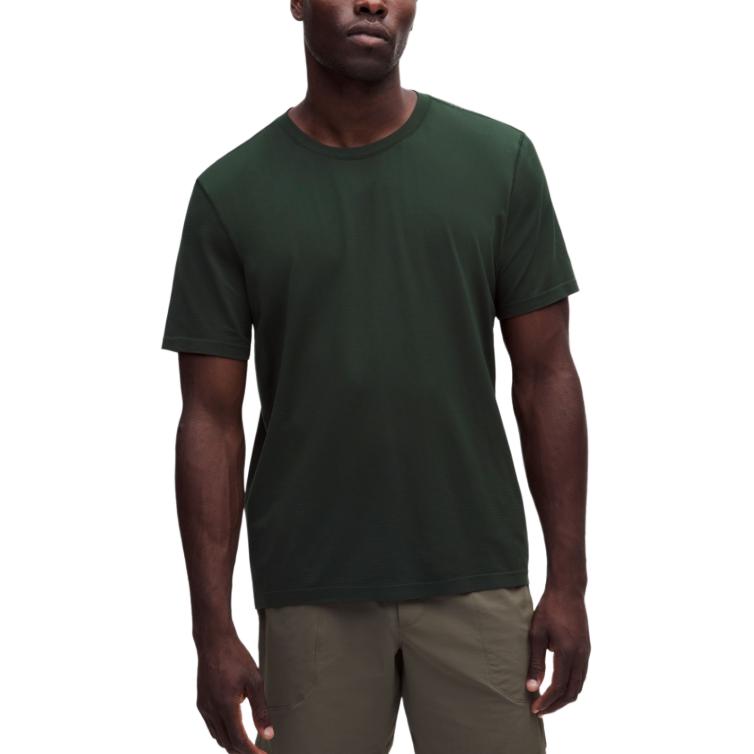Lululemon Metal Vent Tech Short Sleeve Shirt X STATIC Silverescent Shirt Men's LM3FIKS