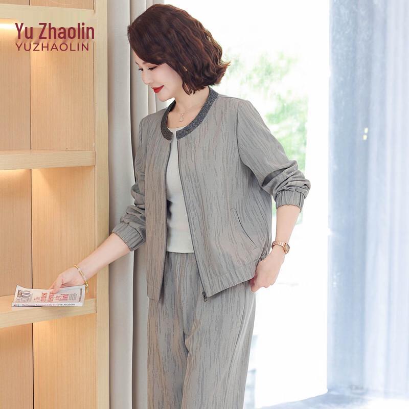 

YUZHAOLIN Women s Autumn Fashion Casual Sportswear Set 4XL