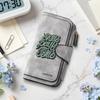 Fashion Long Purse Skills Print Card Holder Portable Daily Use Wallet for Women Men Forever Style